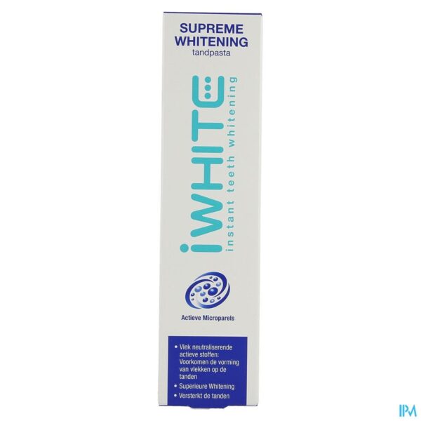 Iwhite Supreme Whitening Tandpasta Tube 75ml