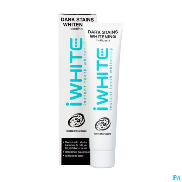 Iwhite Dark Stains Whitening Tandpasta Tube 75ml