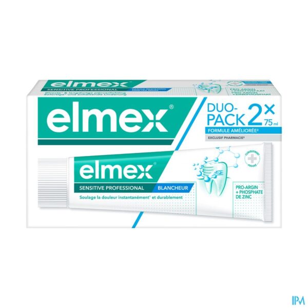 Elmex Sensitive Professional Whitening Tandpasta 2x75ml