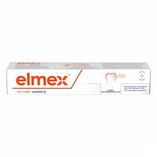 Elmex Anti-Cariës Zonder Menthol Tandpasta 75ml