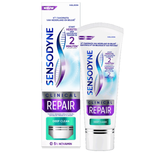 Sensodyne Clinical Repair Deep Clean Tandpasta