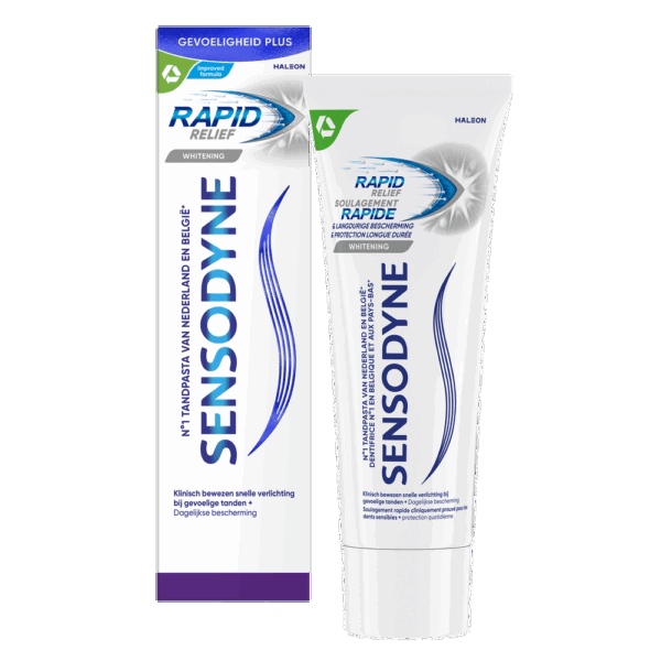 Sensodyne Rapid Relief Whitening Tandpasta