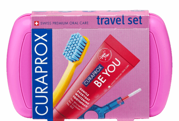 Curaprox Travel Set Roze