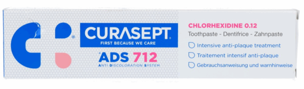 Curasept ADS 712 Gel-Tandpasta 0.12% CHX