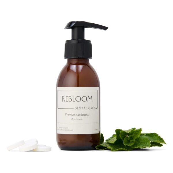 Rebloom Care Flesje Premium Tandpasta Pepermunt