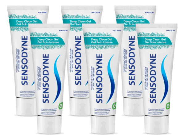 Sensodyne Deep Clean Gel Tandpasta Multiverpakking