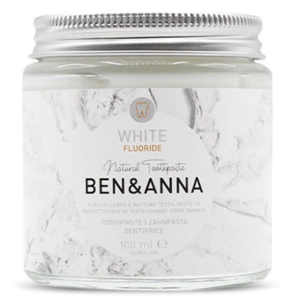 Ben & Anna Tandpasta Whitening met Fluoride